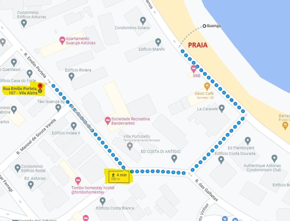 Guaciara Asturias Apartment Guaruja Ngoại thất bức ảnh